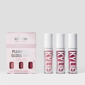 Kylie Cosmetics Plumping Gloss Trio in Rich Pink Hues